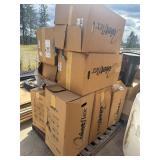 Pallet of new ducting