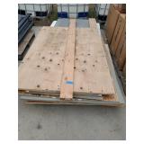 Pallet of misc plywood