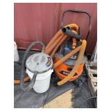 Rigid shop vac and bucket vac