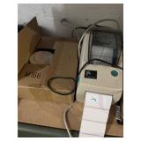 Label printer with labels