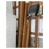 Lot of pressure-treated lumber