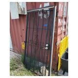 Exterior security door