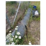 Chain link fencing