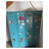 Bank of 8 Lockers