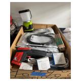 Tray of Hygrometers, Patch Cables, and more