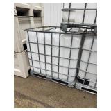 Caged IBC Container