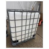 Caged IBC Container