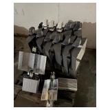 Pallet of HPS light fixtures. Thousand watt.