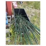 Large lot of plant stakes
