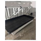 Large rolling grow table with tray and one bustub