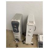 Lot of two radiator style heaters