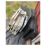 Large lot of folding tables