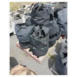 Pallet of grow bags