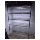 Wire Rack with Grow Lights