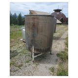 Large metal storage container