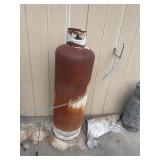 Large propane tank