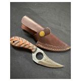 Unique Damascus Skinning Knife