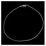 Sterling silver 925, babies necklace/men's anklet?