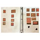 5 pages of $2 reds stamps 1901-32