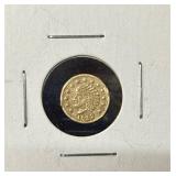 1852 California Fractional Gold Token 1/2 dollar