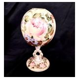 Rare Cambridge Ivy ball Bowl, pink
