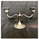 Weighted Courtship sterling silver 925 candlestick