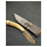 Idaho Knife Works Custom Stag Handle Knife