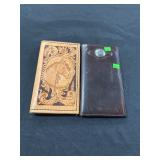 New His and Hers Leather Billfolds