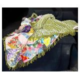 Vintage unique Queen/king size handmade quilt