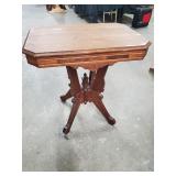 Victorian Eastlake Parlor Table