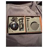 ManChDa skeletonized pocket watch