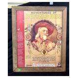 Poster of Buffalo, Bill Cody framed