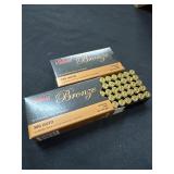 2 Boxes 380 Auto PMC Bronze Ammo