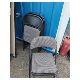 4 folding chairs