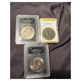 1976-1978 Slabbed Eisenhower Dollars