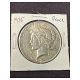 1925 Peace Dollar