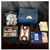 Various sports cards packs more