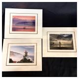 3 King Wu prints beach