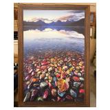 Large Photo of  Lake McDonald on canvas by Savage
