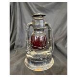 Dietz Little Giant  lantern red glass globe
