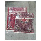 2 small rugs