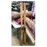 Antique skis