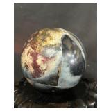 Famous ceramic sculptor Paul Lanier sphere
