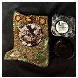 Lot of vintage ashtrays
