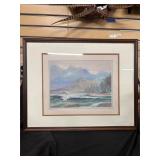'Strike' by artist Robert Harnett print