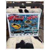Mustang metal art