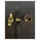 Lot of 3 watches Nixon Jones timex