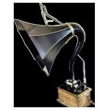 antique Edison Fireside Model phonograph w/ horn