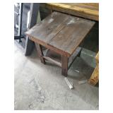 Rustic End Table