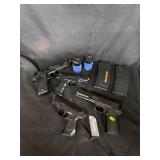 Lot of airsoft/pellet guns and related